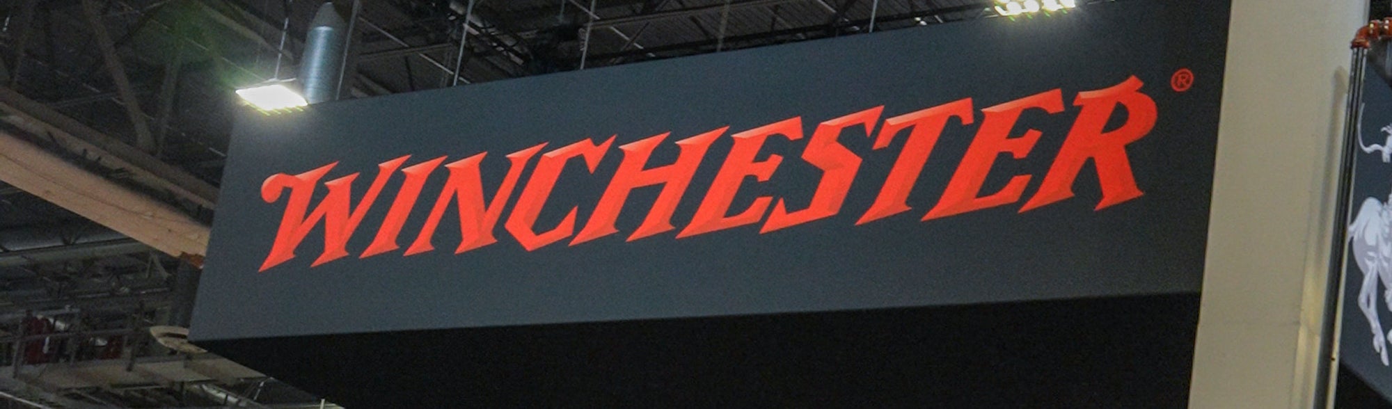 Winchester booth at shotshow