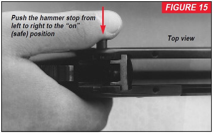 Model 94 Rifle Hammer Stop On Figure 15