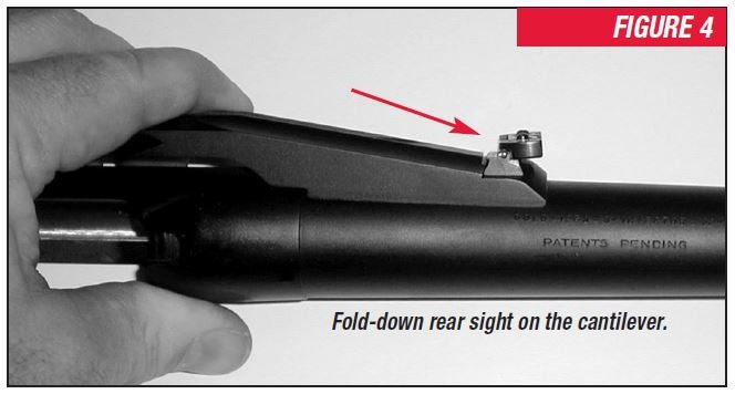 Super X2 Practical Shotgun Fold Down Sight Figure 4