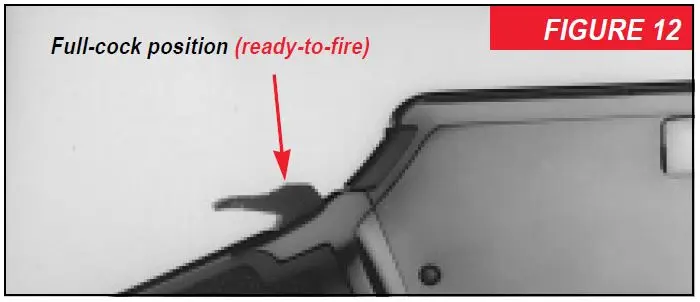 Model 94 Rifle Full-Cock Hammer Position Figure 12