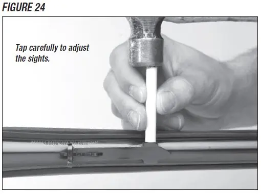 Model 1895 Rifle Sight Windage Adjustment Figure 24