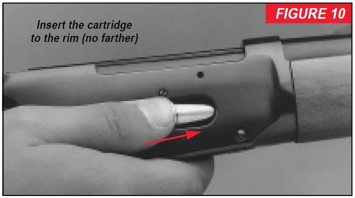 Model 94 Rifle Loading the Magazine Figure 10