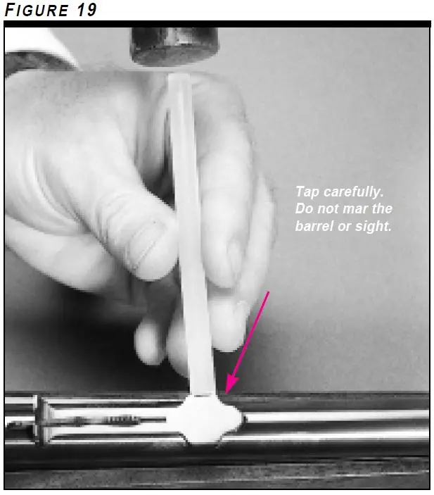 Model 63 Sight Windage Adjustment Figure 19