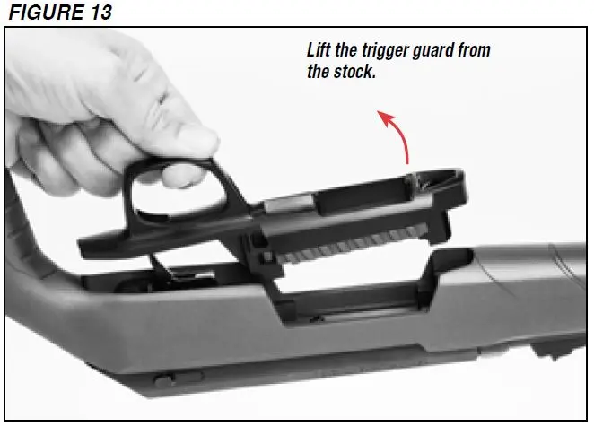 Xpert Rifle Trigger Guard Removal Figure 13