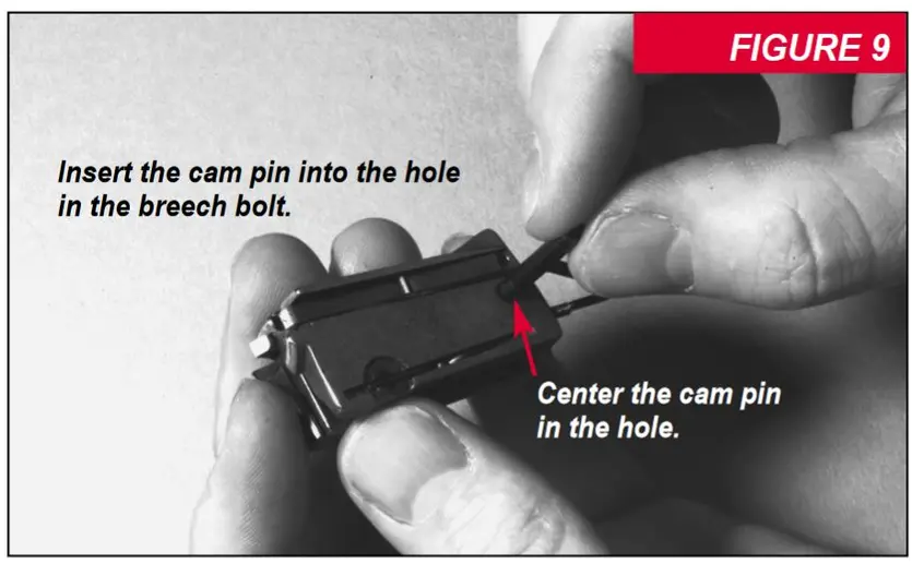 9422 and 9417 Inserting cam pin Figure 9