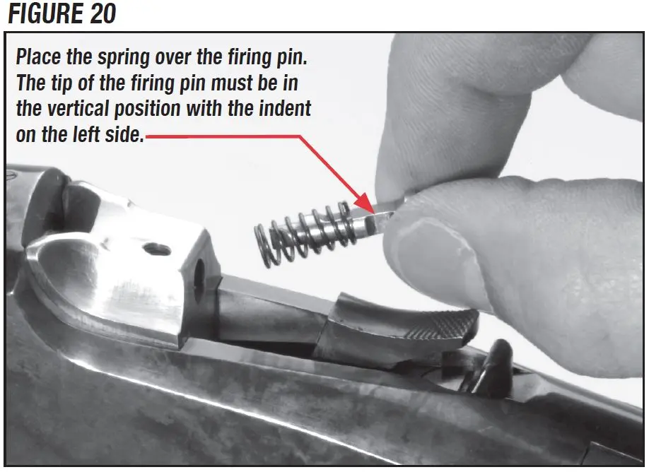 Model 1885 Rifle Firing Pin and Spring Figure 20