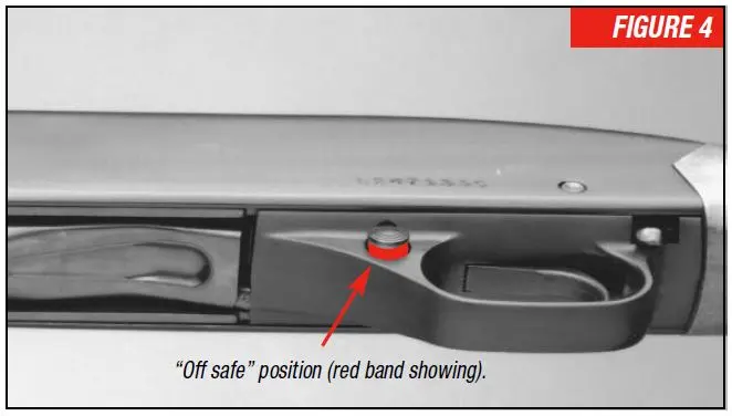 Model 1300 Safety Off Position Figure 4