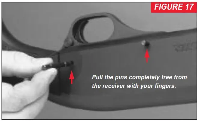 Super X2 Pulling Pins Out Figure 17