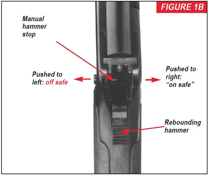 Model 94 Rifle Hammer Diagram Figure 1B