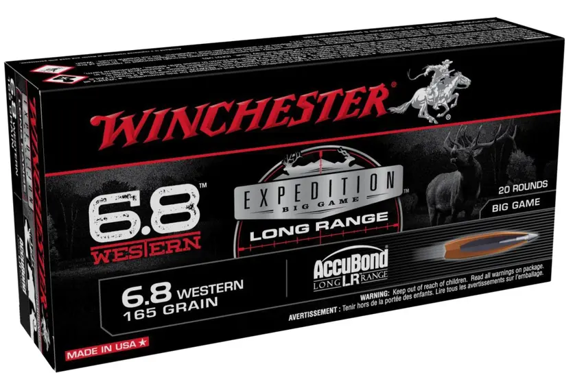 6.8 Western Winchester Ammunition