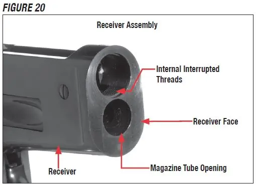 Model 1886 Takedown Rifle Receiver Half Figure 20