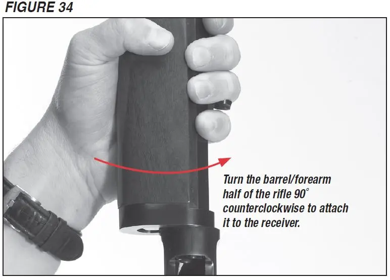 Model 94 Rifle Takedown Assembly Figure 34