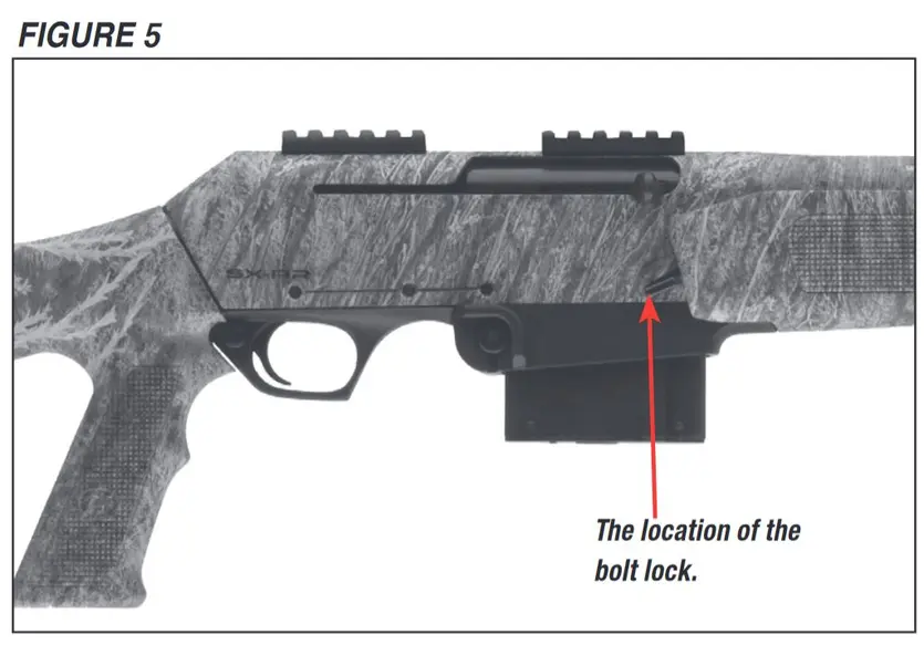 SX-AR bolt lock Figure 5