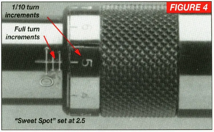 Winchester BOSS Sweet Spot Calibration Figure 4