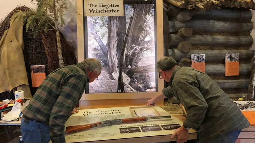 "Forgotten Winchester" Rifle in the Cody Firearms Museum's