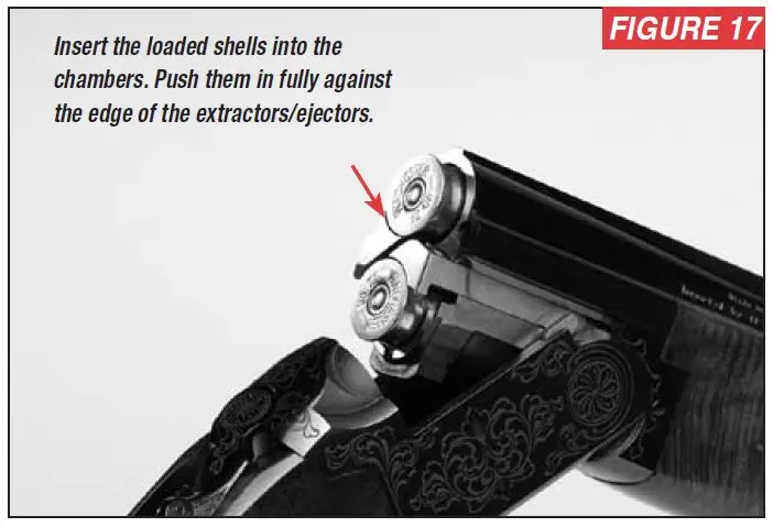 Select Shotgun Loading the Chambers Figure 17