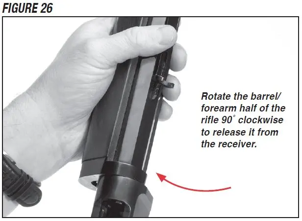 Model 1892 Takedown Rifle Disassembly Figure 26