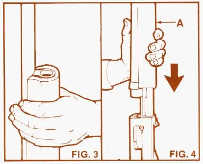 Model 1400 Forearm Removal Figure 3 and 4