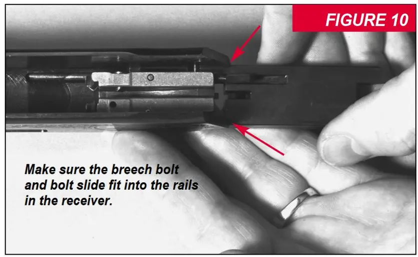 9422 and 9417 Breech bolt fit Figure 10