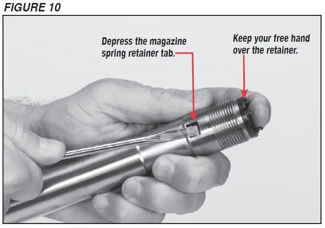 SX4 Shotgun Magazine Retainer and Spring Figure 10