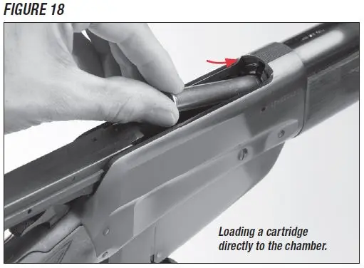 Model 1895 Rifle Loading into the Chamber Figure 18