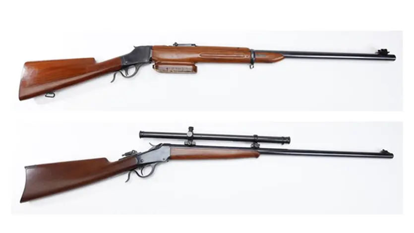 Winchester 1885 High Wall and Winchester 1885 Low Wall