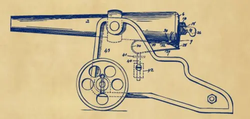 Model 1898 breech-loading signal cannon