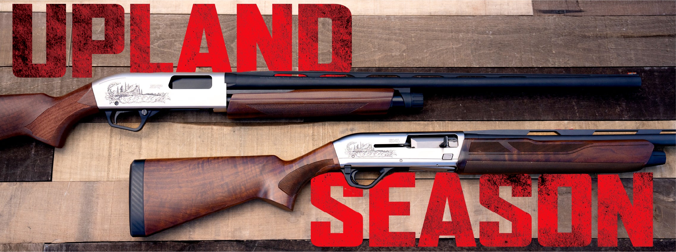 SXP and SX4 shotguns - upland season