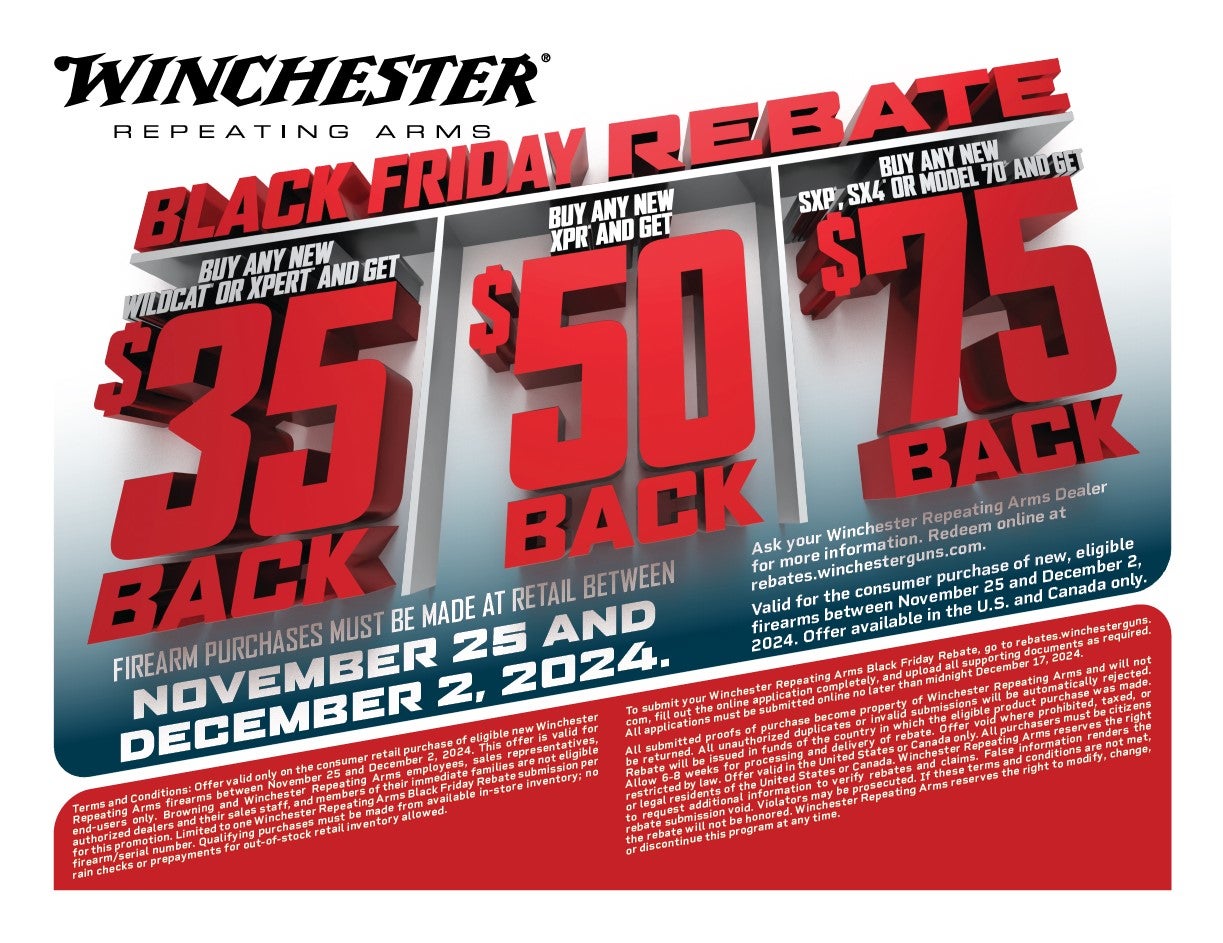 Winchester Black Friday Rebates