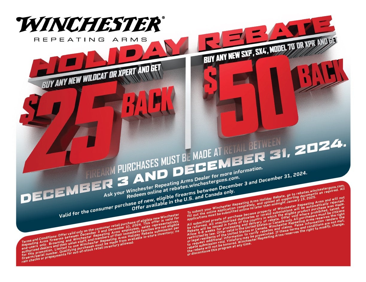 Winchester Holiday Rebates