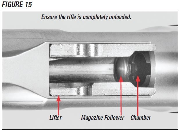 Model 1866 Rifle Empty Chamber Check Figure 15