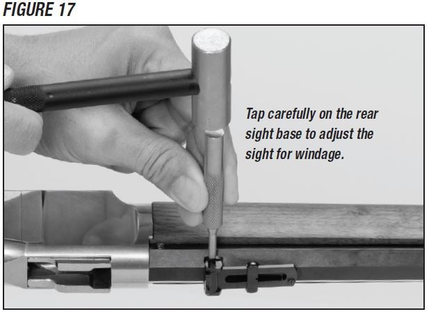 Model 1866 Rifle Sight Windage Adjustment Figure 17