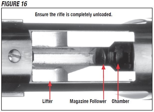Model 1873 Rifle Empty Chamber Check Figure 16