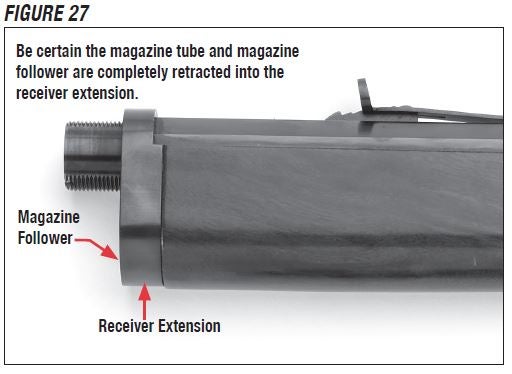 Model 1886 Takedown Rifle Receiver Extension Figure 27