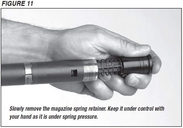 SX3 Shotgun Magazine Spring and Plug Figure 11