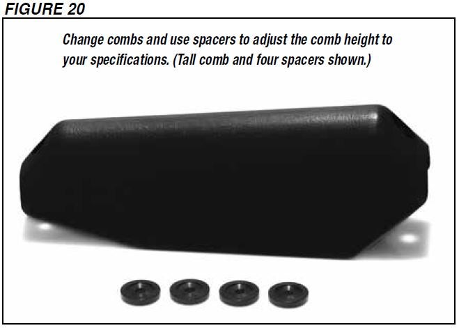 SXP Shotgun Comb Adjustments Figure 20